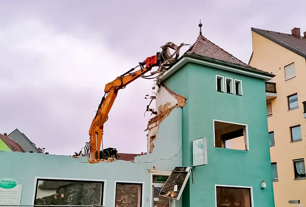 Abbrucharbeiten der Michael Klein GmbH